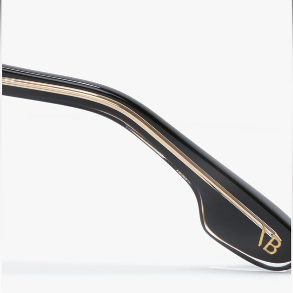 VICTORIA BECKHAM NEW Soft Square Frame Sunglasses In Black VB72S - Picture 5 of 7